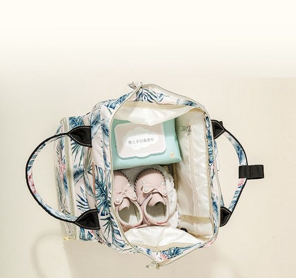 HBP Memmon Sırt Çantası Taşınabilir Çok Fonksiyonlu Çok Fonksiyonlu Sevimli Seyahat Sırt Çantası Kadın Büyük Unisex Bebek Çantaları Su Geçirmez Bezi Pouch WAWA3122