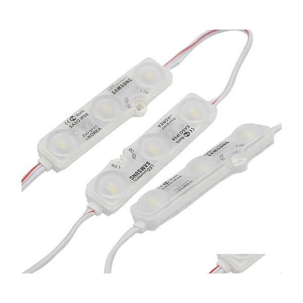 Moduli Led Smd 5630 5730 Modalità 3Led Per Negozio Modalità Finestra Frontale Segno Luminoso Barra Iniezione Ip68 Striscia Impermeabile Luci Di Consegna Dhhgq