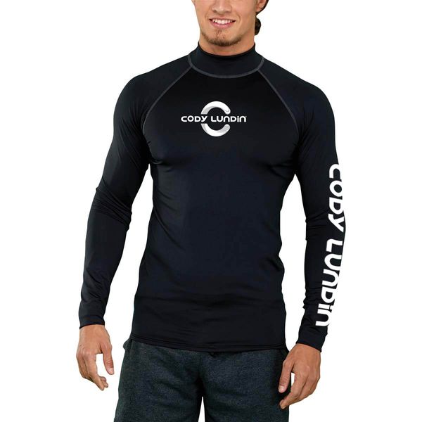 Magliette da uomo Cody Lundin Comoda maglietta sportiva da uomo Manica lunga Sport acquatici Costumi da bagno Surf Immersioni Maglietta ad asciugatura rapida Magliette da squadra 230206