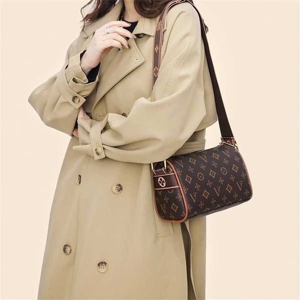 Borse 2023 Outlet Saldi online nuova moda coreana stampata di alta qualità generosa semplice casual versatile borsa a tracolla monospalla