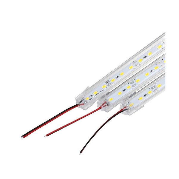 Luzes de barra de LEDs impermeabilizada 5630 SMD 50cm 36 Arm￡rio de tira dura Luz pura quente quente com ER DC12V Drop Drop Lighting Holiday Dhl6D