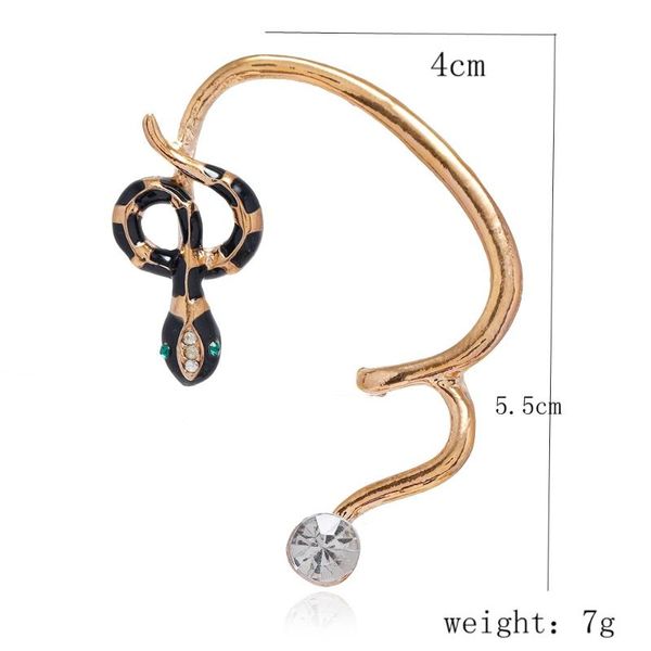 Orecchini pendenti Lampadario Fadeless True Model Serpentine Set di diamanti Striscia geometrica Accessori di fabbrica Eardrop Ear Stud