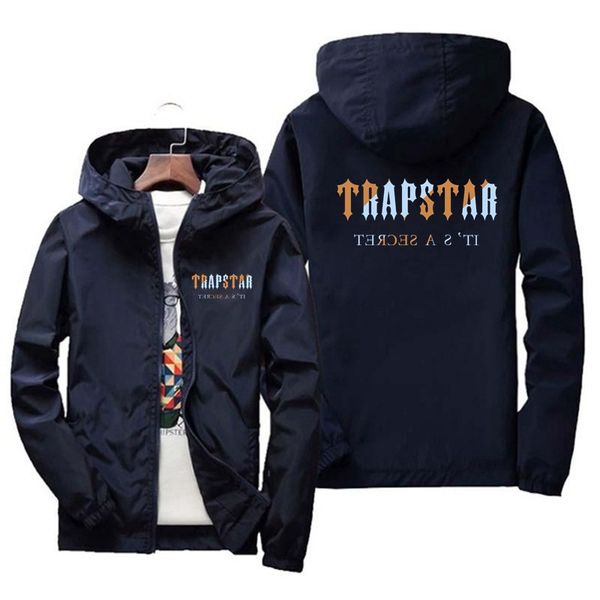 Designer Uomo Trapstar Giacca Primavera Autunno Cappotto hip hop Moda Giacche con cappuccio Sport Giacca a vento Casual Cappotti di marca donna Capispalla Abbigliamento 7xl