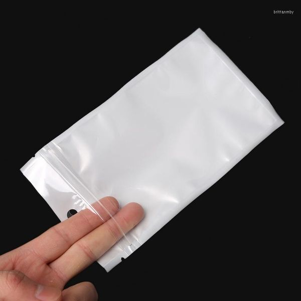 Ювелирные мешочки! Multi-Size Self-Zipper Retail Packaging Bag Sags Poly Bags Ziplock Zip Lock Hane Hane для упаковки дисплея