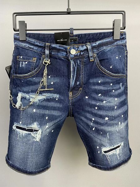 TR APSTAR dsq Jean Herren Jeans Sommer Herren Luxus DesignerJeans Skinny Ripped Cool Guy Causal Hole Denim Mode Marke Fit Strand Jeans Mann Washed Pant 513-1