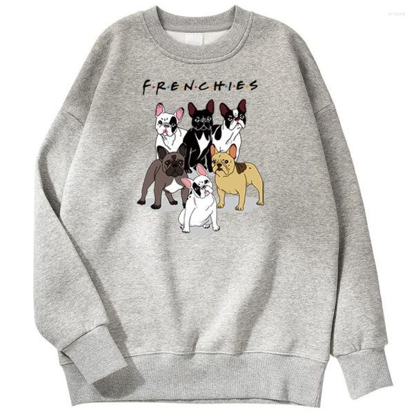 Felpe con cappuccio da uomo Felpa con cappuccio divertente bassotto sei cani stampa di cartoni animati uomo pullover felpe stile coreano per uomo moda vintage felpa da uomo