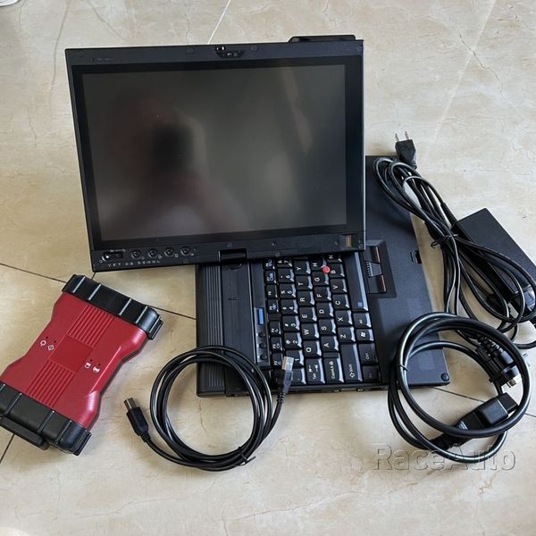 VCM2 Полный инструмент диагностики CIP Diagnostic Tool Ford Ids v120 SSD Plus x200T Ноутбук (4G) использовал сенсорный экран готов к работе