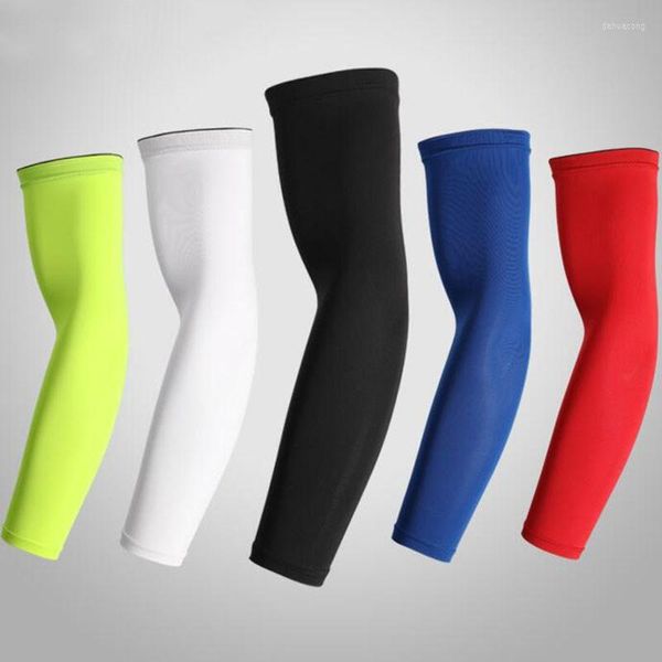 Luvas de ciclismo Dichski Summer Men and Women Sports Sports Arm Sleeve Running Fishing Anti-UV Non Slip Soft Breathable Protection One