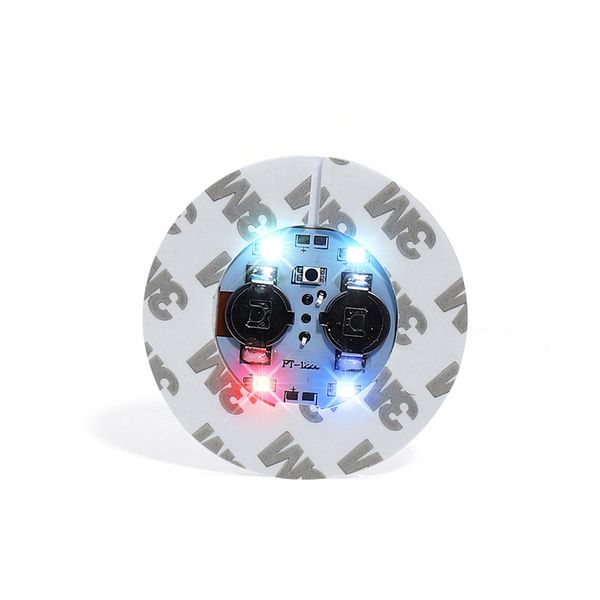 LED Coaster 6cm 4 LED Coasters Yenilik Aydınlatma İçecekler için 6 LED Bar Coaster Parti Düğün Barları Beyaz RGB Crestech için Mükemmel