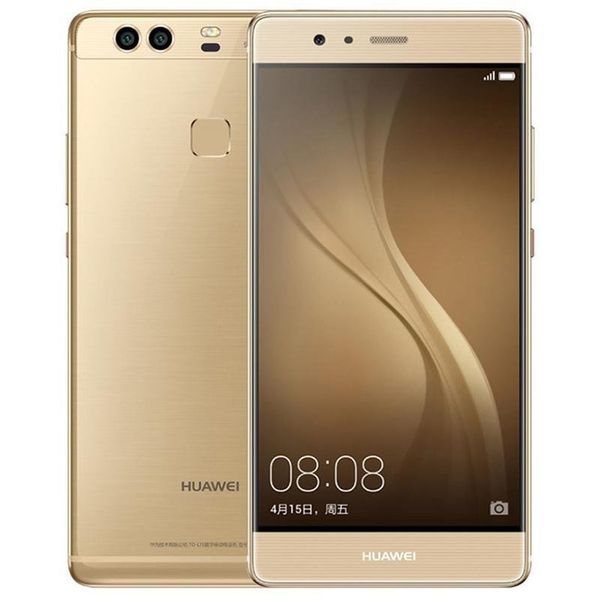 Original Huawei P9 Plus 4G LTE Celular Inteligente Kirin 955 Octa Core 4GB RAM 64GB 128GB ROM HarmonyOS Tela de 5,5 polegadas 12,0MP Impressão digital ID Celular