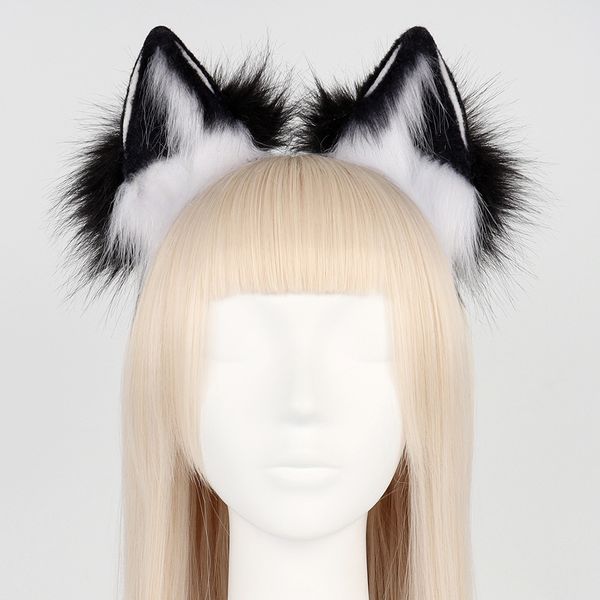 Kostüm aksesuarları cosplay kafa bandı hayvan kulakları saç aksesuarı sevimli moda fotoğraf sahne