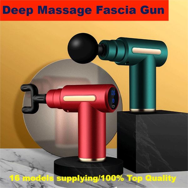 Gun de massagem de saúde inteligente de armas musculares para circulação FASCIA Gun Massage traseiro ombro com alívio da dor da dor fáscia pistola de pistola longa brinquedos de resistência presentes