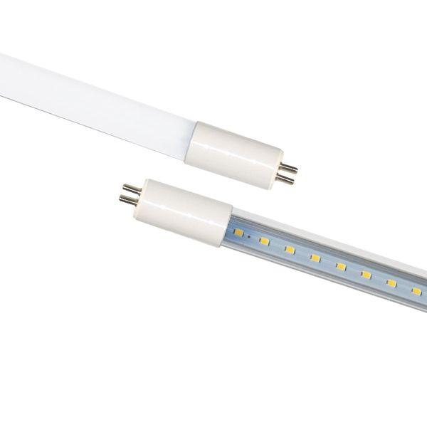 T5 LED Fluorescente Tubo Lâmpada de lâmpada de lâmpada G5 Mini base 85-265V Bypass de lastro de extremidade dupla Luzes de LED led Usar