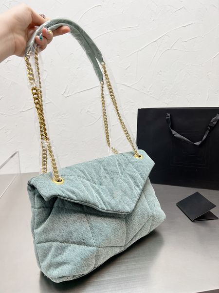 Borsa di design di lusso Borsa da donna Trama lavabile con catena a tracolla monospalla Confortevole morbido stile vintage pratico Qualità 5A