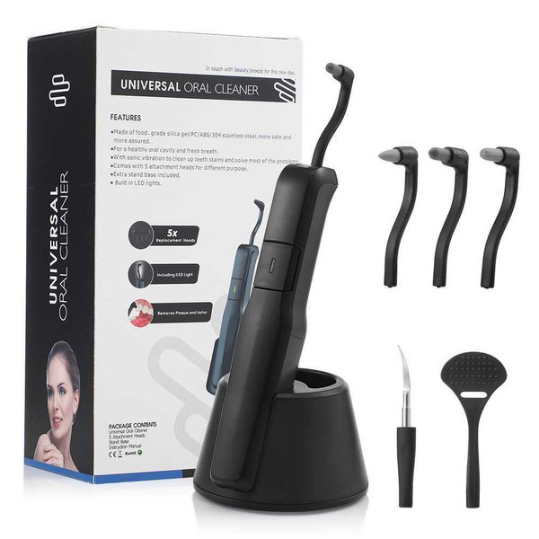 Irrigadores orais Outros higiene Mini Electric Dental Scaler Tártaro Remova os dentes de clareamento e limpeza Instrumento de limpeza