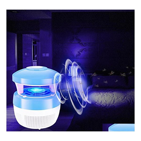 LED LUZES MULTI-FUNCIONAL MOSQUITO ZAPPER Fly Killer Light 5W Capture sem produtos qu￭micos radia￧￣o inseto matando entrega de queda de abdominais dhohn