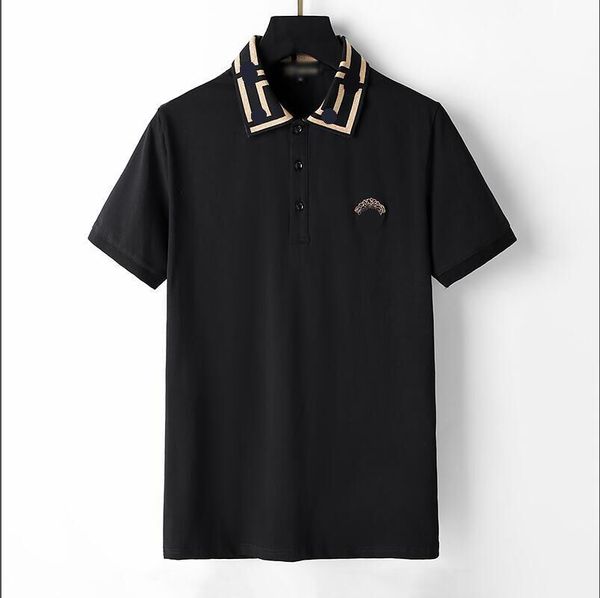 Herren T-Shirts Herren Designer T-Shirts Kleidung Turnn-Down-Kragen Poloshirt Atmungsaktive Mode Stickerei Slim Fit T-Shirt Luxus Sommerkleidung JQSI # 199