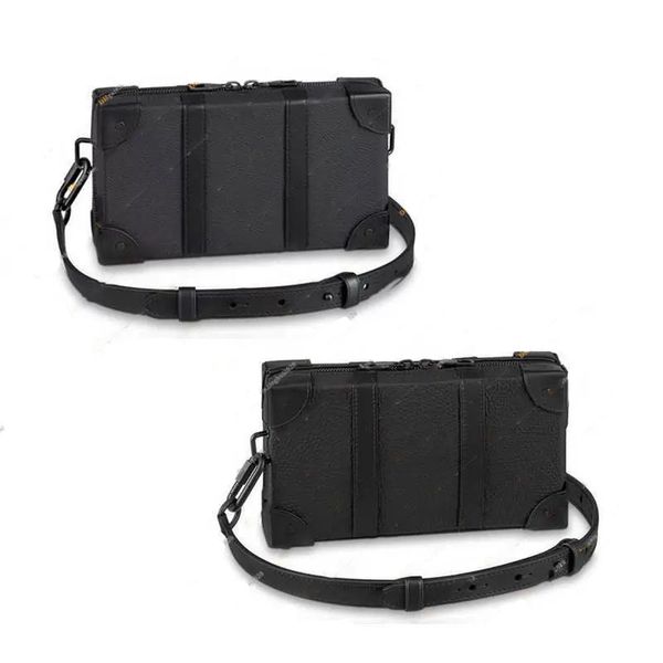 Postacı çanta cüzdan Erkek Kadın Kutusu Messenger Çanta Çanta Tuval kabartma baskı Dana Lüks Tasarımcı Deri Çanta Omuz Çantası debriyaj Crossbody