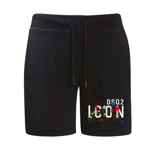 Pantaloncini dsq2 Pantaloncini da uomo stile estivo Pantaloncini da spiaggia in cotone lavorato a maglia da uomo in abbigliamento estivo Elastico in vita allentato casual giovanile dsq pantaloni della tuta pantaloni DKdsq931