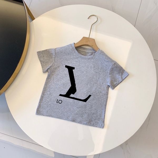 Baby-T-Shirt für Kinder, Designer-T-Shirt, Kinderkleidung, Kleinkind-T-Shirt, Kinder-Design, 1–14 Jahre, Jungen, Mädchen, kurzärmelige Oberteile, Luxus-Sommer-Shirt, Buchstaben