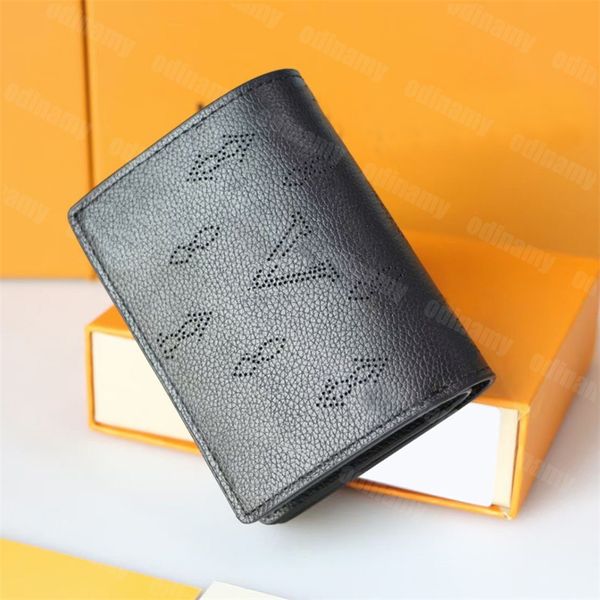 Herren Geldbörse Damen Kartenhalter Luxus Designer Mini Geldbörse Mahina Rindsleder Griff Taschen Mode Geldbörsen