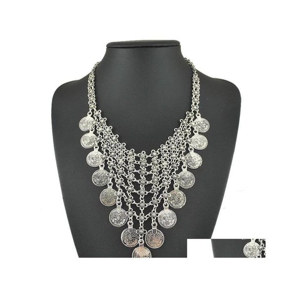 Girocolli Dichiarazione Collana Splendidi gioielli Crystal Department Donne Girocolli Collane Pendenti Drop Delivery Dh2Eu