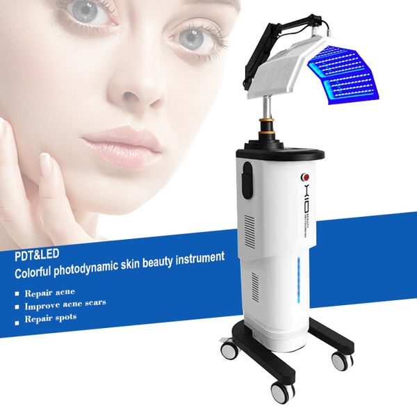 Boyun Kaldırma Makinesi 7 Renk Yüzü PDT LED Işık Terapisi Güzellik Salon Makinesi LED Işık PDT Yüz Beyazlatma Terapisi Işık