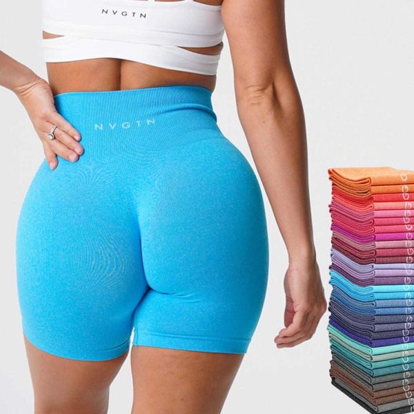 Damen Shorts WHOLESALE Seamless Pro Damen Sommer Workout Short Leggings Sportbekleidung Joga Fitness Outfits Biker Gym Kleidung Nylon Y2302