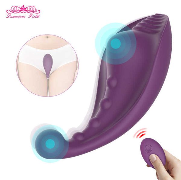 Секс вибраторы мастурбаторы женский мастурбатор G Spot Clitoris стимулятор дистанционного управления для женщин 1013