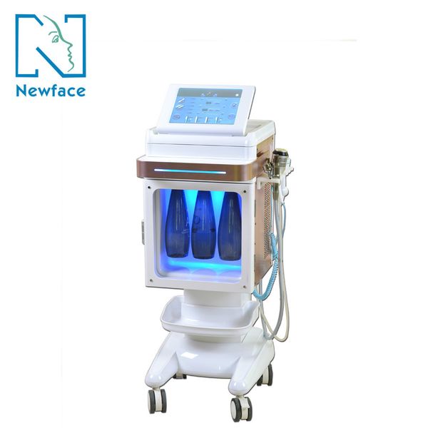 NV-W02 Facial Hydro Facial Dermoabrasão Hidratante Spray Spray Water Oxygen Jet Peel Machine de oxigênio embebido