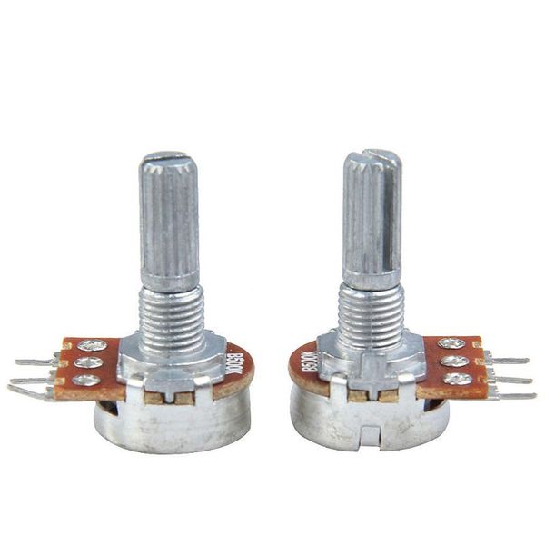 Towel 2x B500K Gitarre Split Shaft Linear Taper Potentiometer Volume Tone Pot