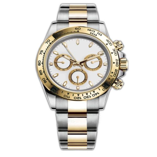 Роскошные мужские часы с золотыми часами 40 -мм дата дизайнер Mens Designer Biue Sapphire Rainbow Первые наручные часы когда -либо изготовлены из золота Jason007 Buci Elegant E Designer стальной ремень Водный