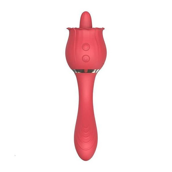 Секс-игрушки-массажер, новый розовый вибратор, двойной 10-частотный язык, 20 вибраций, женский мастурбатор, секс