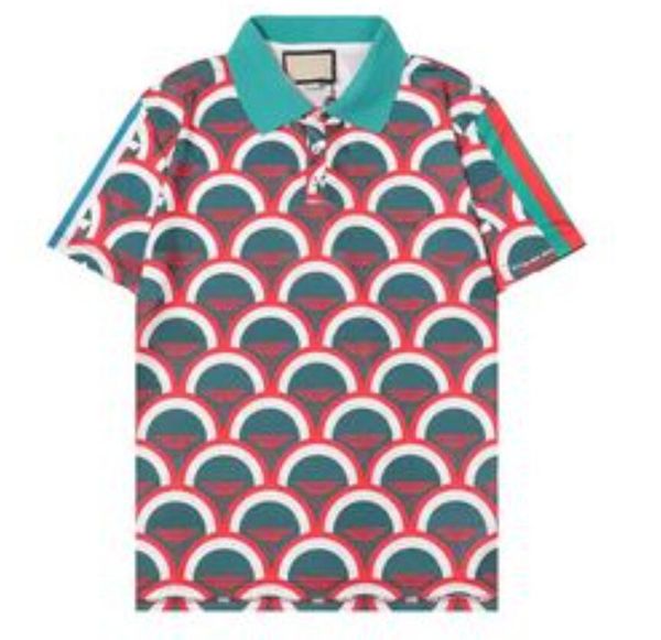 Stilista Polo da uomo Camicie T-shirt traspirante a maniche corte Giacca con risvolto singolo originale Giacca sportiva Tuta da jogging M-3XL