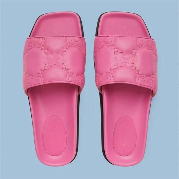 Designer New Women's Slippers Sandals Flat Sandals Summer Shops Sapatos Comfort Shoes Walking Shoes Seaside Flip-Flops 35-45