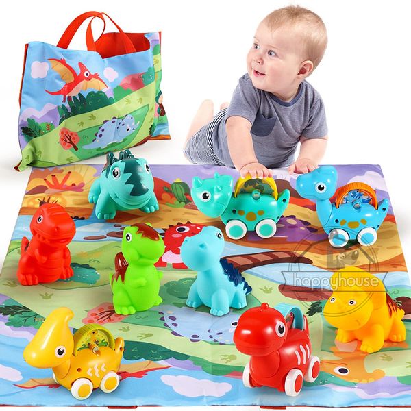 Schlagzeug, Percussion, Dinosaurier-Spielzeug für Babys im Alter von 0 bis 12 Monaten, Jungen und Mädchen mit Spielmatte, 12 bis 18 Kleinkinder im Alter von 1 bis 2 Jahren, 230209