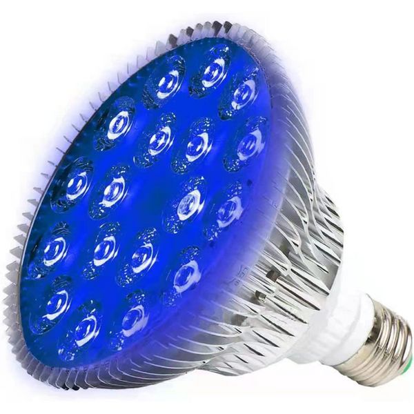 LED Işık 18W Lamba Ampul Ev Tipi Mavi Işık Spotları 400-550Nm Spektral Frekans Elitzia Etpar18