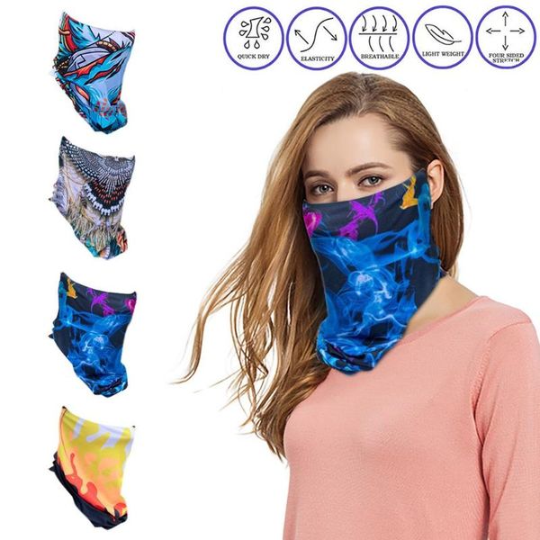 Cappellini da ciclismo Viso Bandana Ghetta per il collo Sciarpa Passanti per le orecchie Passamontagna Moda Fascia multifunzionale Maschere del 10 settembre