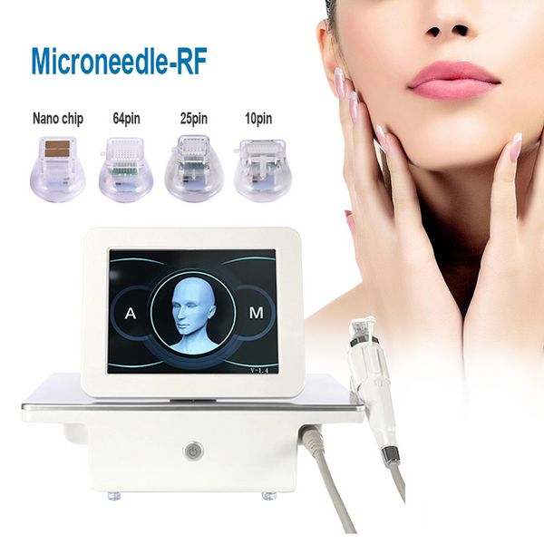 Товары для красоты Портативная Золотая RF-микроигла Дробная RF-микроигла Уход за лицом Золотая микроигла для ухода за кожей