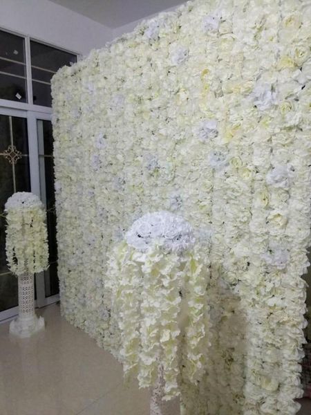 Dekorative Blumen 60X40CM Romantische künstliche Pfingstrose Rose Blume Wand für Hochzeit Party Bühne und Hintergrund Dekorationen Lieferungen