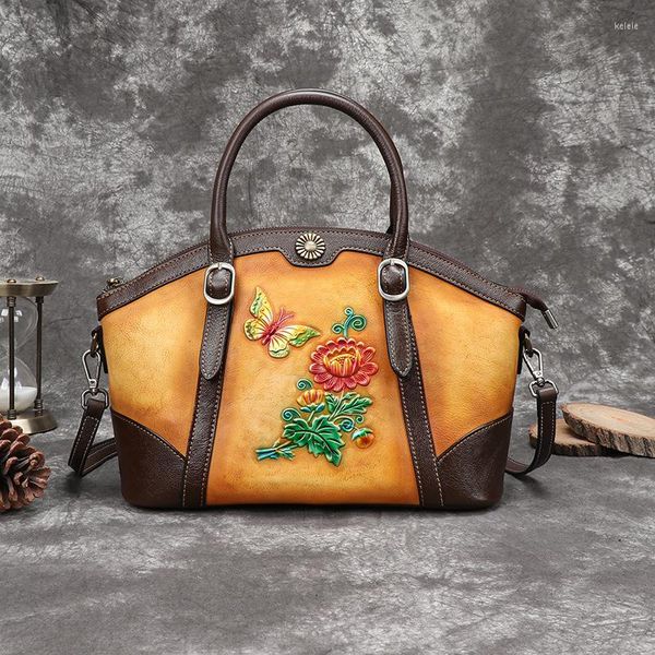 Вечерние сумки стерео анаглиф ретро -китайский стиль женские сумочки с большими модными брендом высококачественная роскошная личность плечо