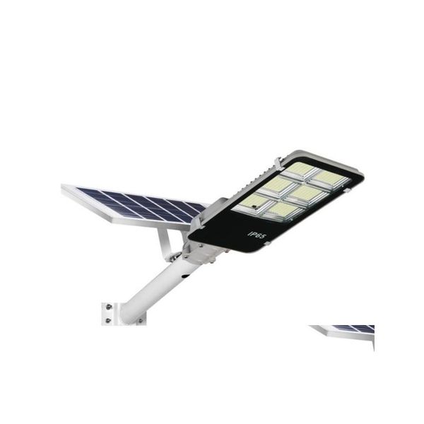 Lampioni stradali Solar Led Impermeabile Outdoor 100W 200W 240W 300W 360W Lampada di inondazione per Plaza Garden Parking Drop Delivery Lighting Dhh0D