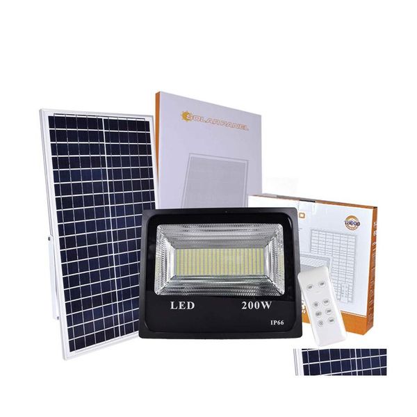 Solar-Flutlicht, Licht, Flutlicht, 200 W, Strahler, wasserdicht, IP66, Dual-weiß, warm, LED-Lampe im Freien, für Garten, Straße, Garage, Park, Dr. Dhok1