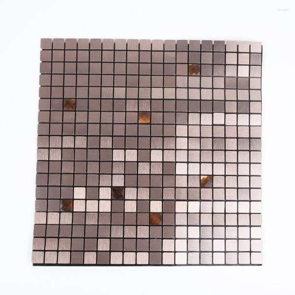Adesivos de parede Mosaic backsplash adesivo decalque decalque casas de banheiro à prova d'água e ladrilhos