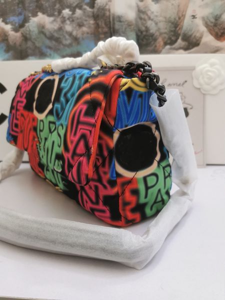 2023 Модная роскошная сумка с одной плечомером мешок для кроссбадба сумочка с печать