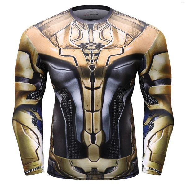 Men's T Shirts Cody Lundin Custom Made Rash Guards High Quality BJJ MMA Men Spring Long Sleeve Yellow O Neck Breathable And Comfortable Tops