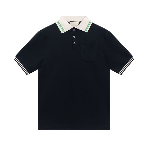 Luxuriöses Herren-Poloshirt, Herrenkleidung, kurzärmeliges, modisches, lässiges T-Shirt für Herren, Sommer-T-Shirt in verschiedenen Farben, erhältlich in den europäischen Größen XS-L