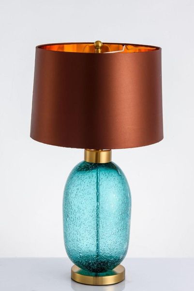 Lampade da tavolo Xingchen che illumina un pezzo di capelli che agiscono vetro cera zucca lampada camera da letto comodino soggiorno all'ingrosso