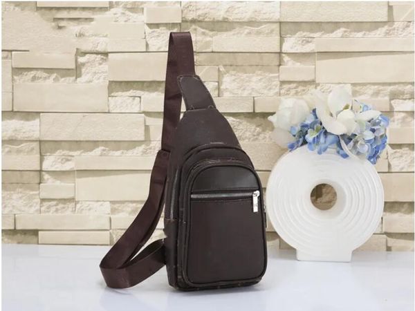 SAC Avenue Sling Cheast Bag Designer Men Leather Canvas Cross Body Crossbody Sporty Casual Cool Tote Messenger Hombro Cinturón Riñonera