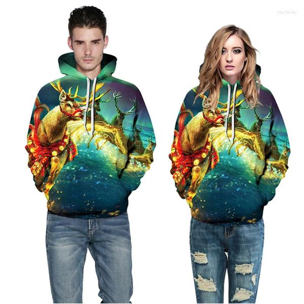 Hoodies masculinos 2023 Moda Hip Hop Men/3D feminino Funny Digital Printe